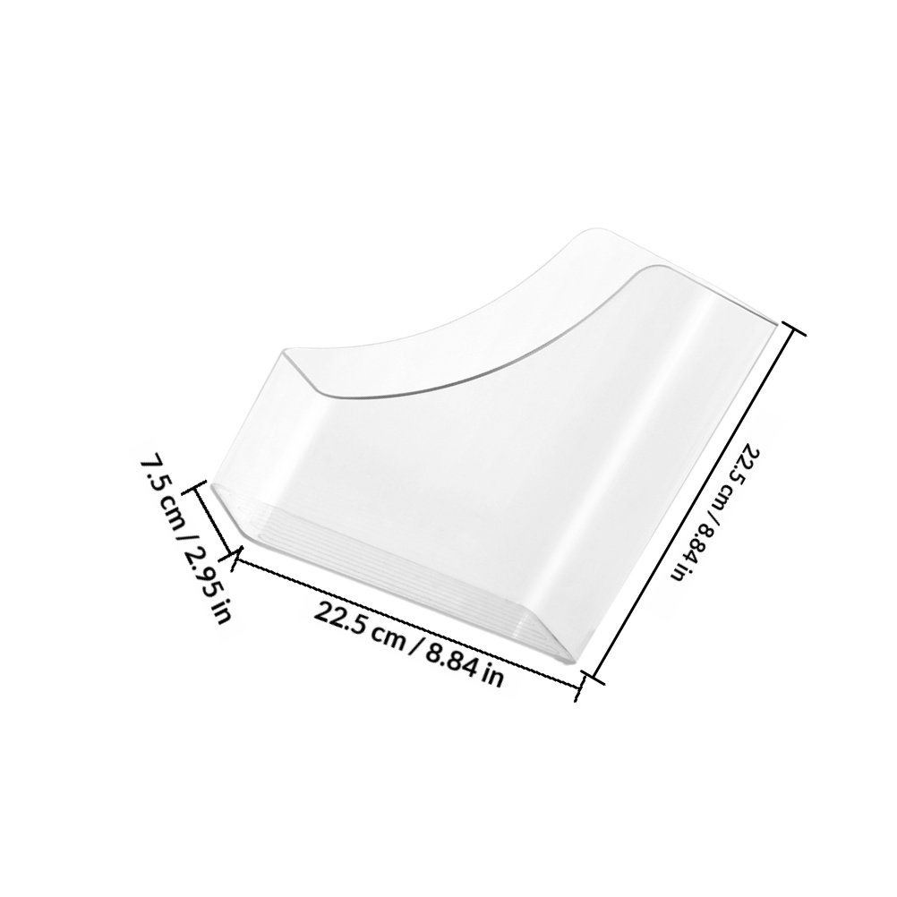 2Pcs Transparent File Organize - مراجعة Home Office With Library وسعره
