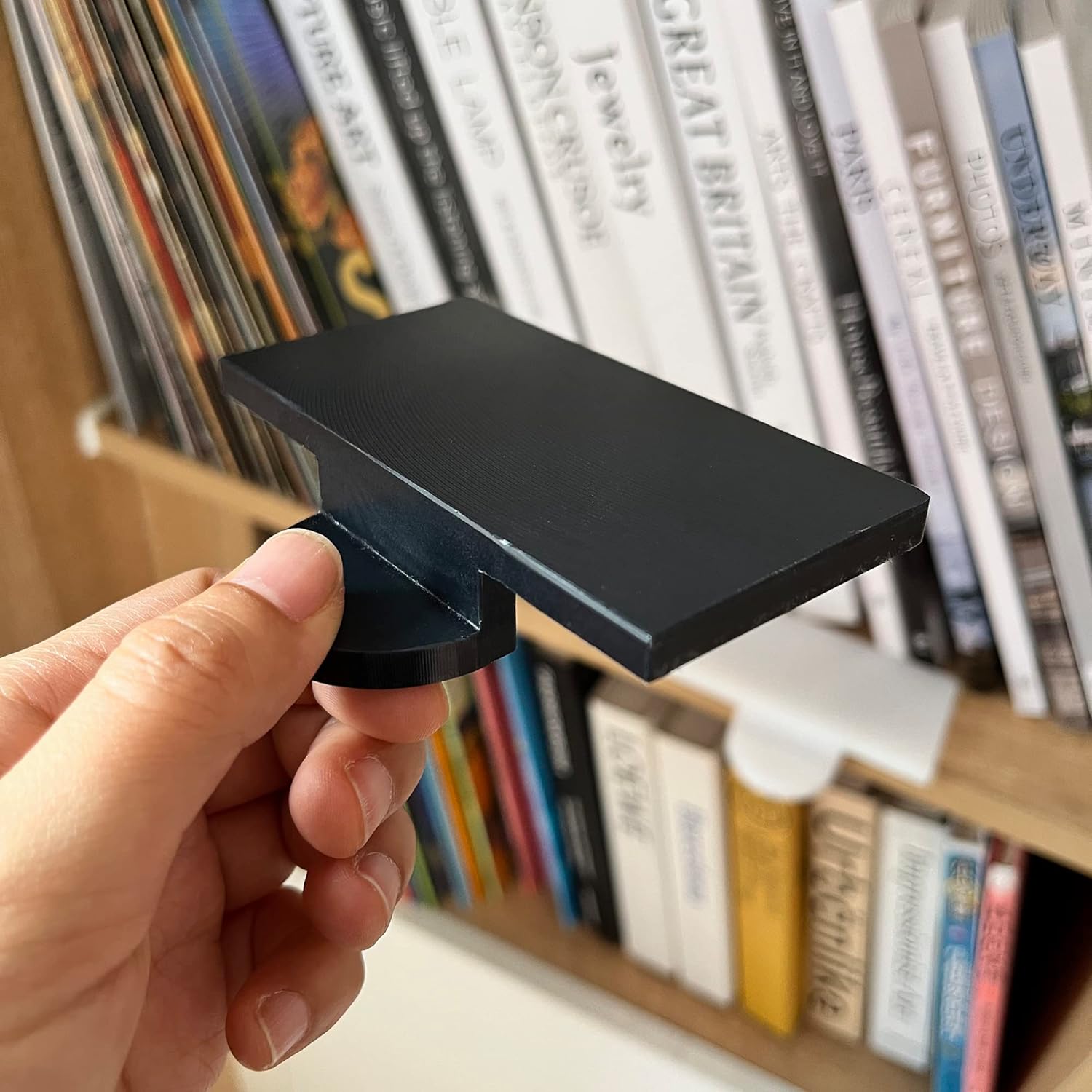 Plastic Bookend for Bookshelf  - مراجعة Home Office With Library وسعره