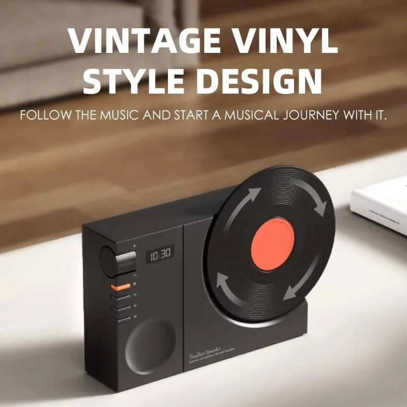 Vintage Record Player Style Bl - مراجعة Home Office Amazon وسعره