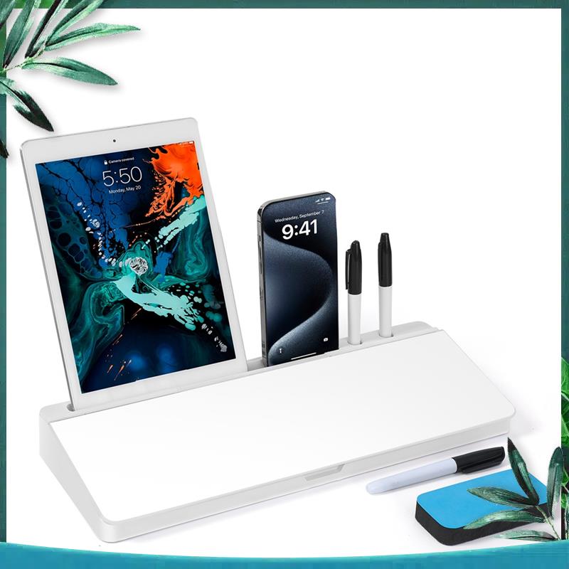 (NEW) Whiteboard Weekly White  - مراجعة Home Office Desk With Drawers وسعره