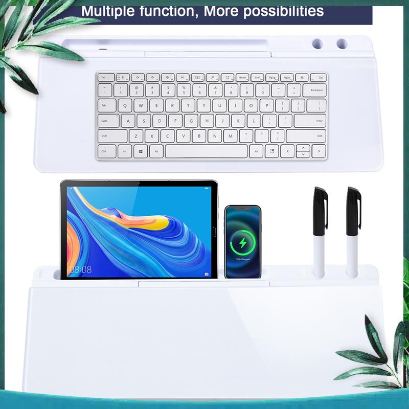 (NEW) Whiteboard Weekly White  - مراجعة Home Office Desk With Drawers وسعره