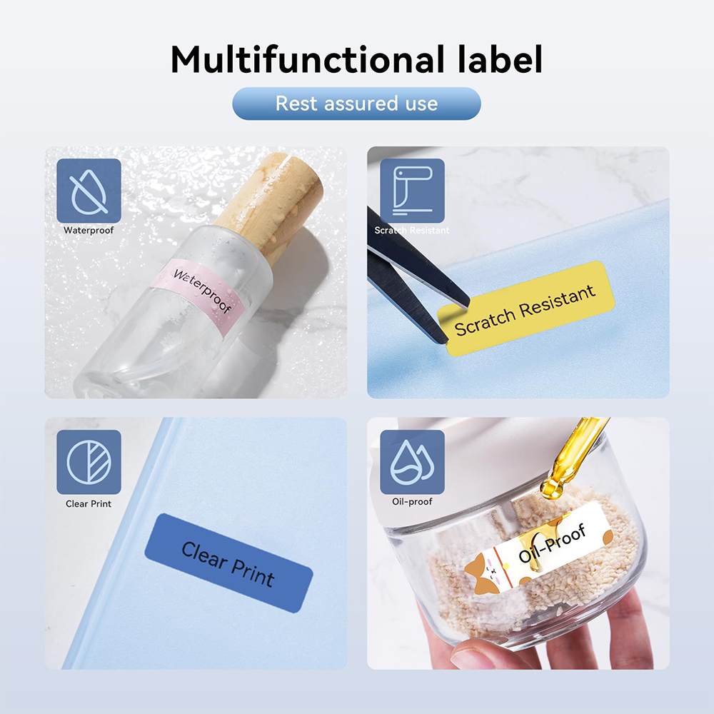 Niimbot D110 Label Paper Roll  - مراجعة Label Maker Machine وسعره