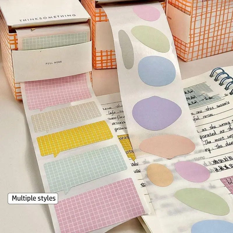 100PCS/Set Pull-out Memo Pad C - مراجعة Sticky Note Dispenser وسعره