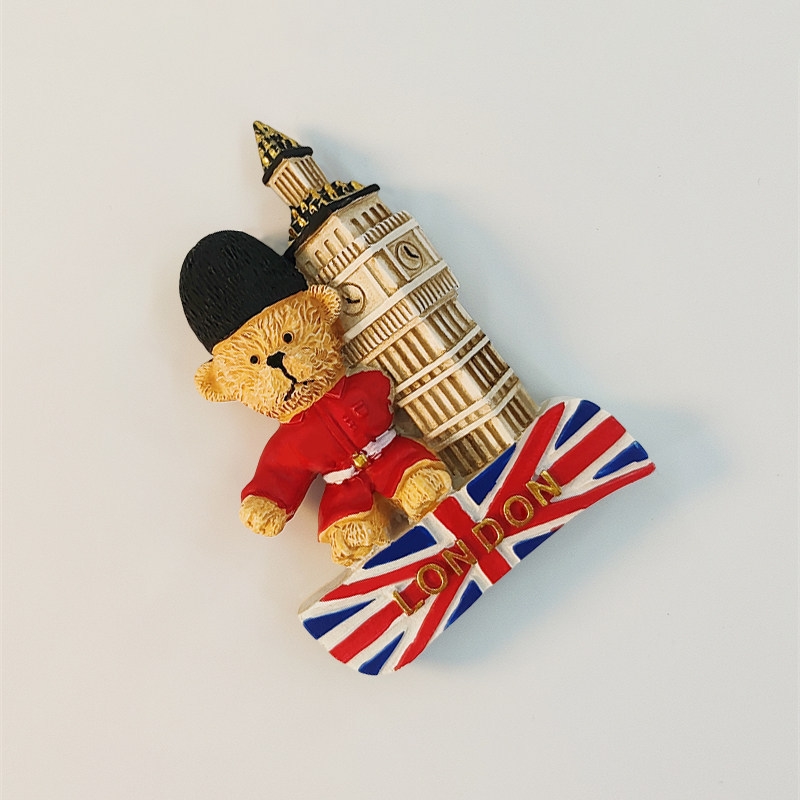 London Big Ben Bear 3D Painted - مراجعة Home Office Of London وسعره