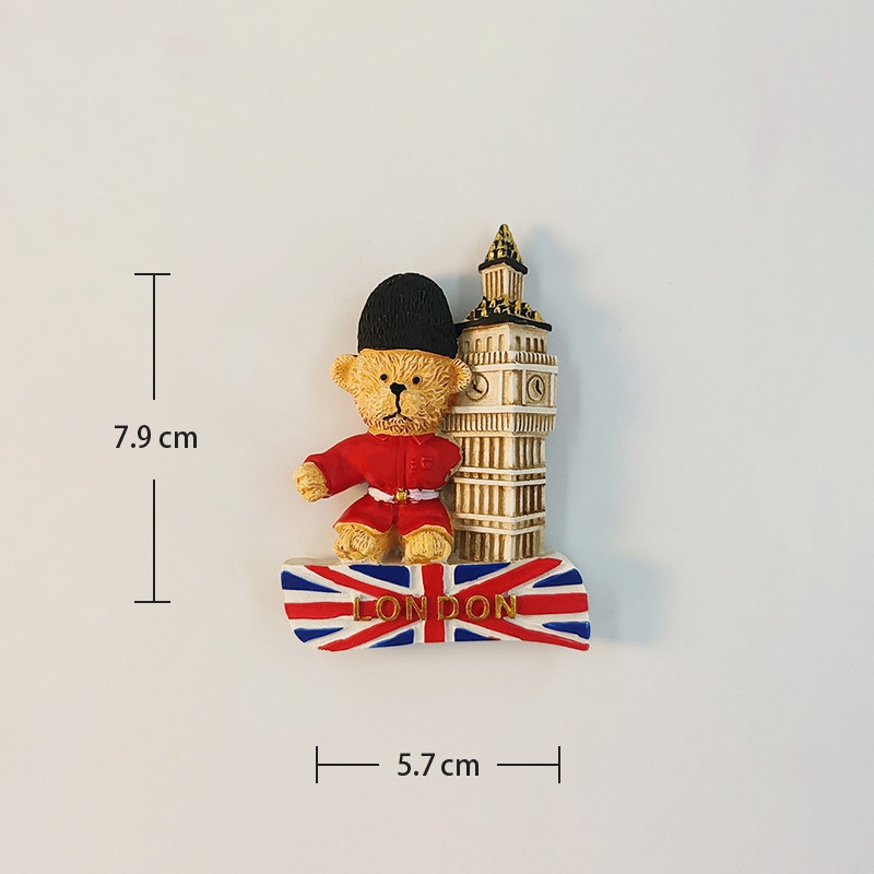 London Big Ben Bear 3D Painted - مراجعة Home Office Of London وسعره