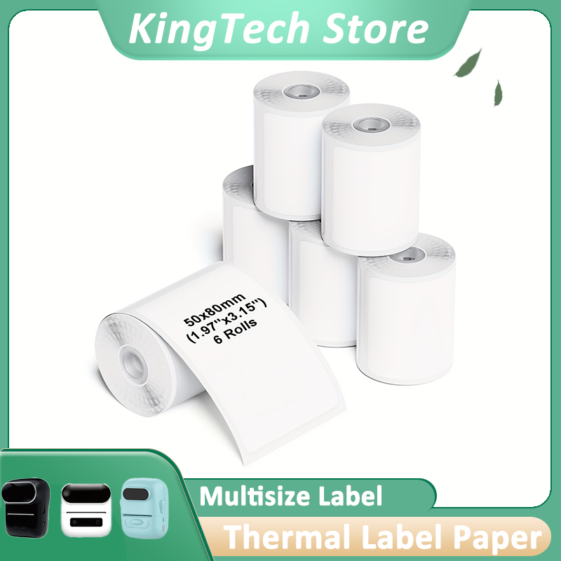 6-Roll Multi-Size Self-Adhesiv - مراجعة Label Maker Machine وسعره