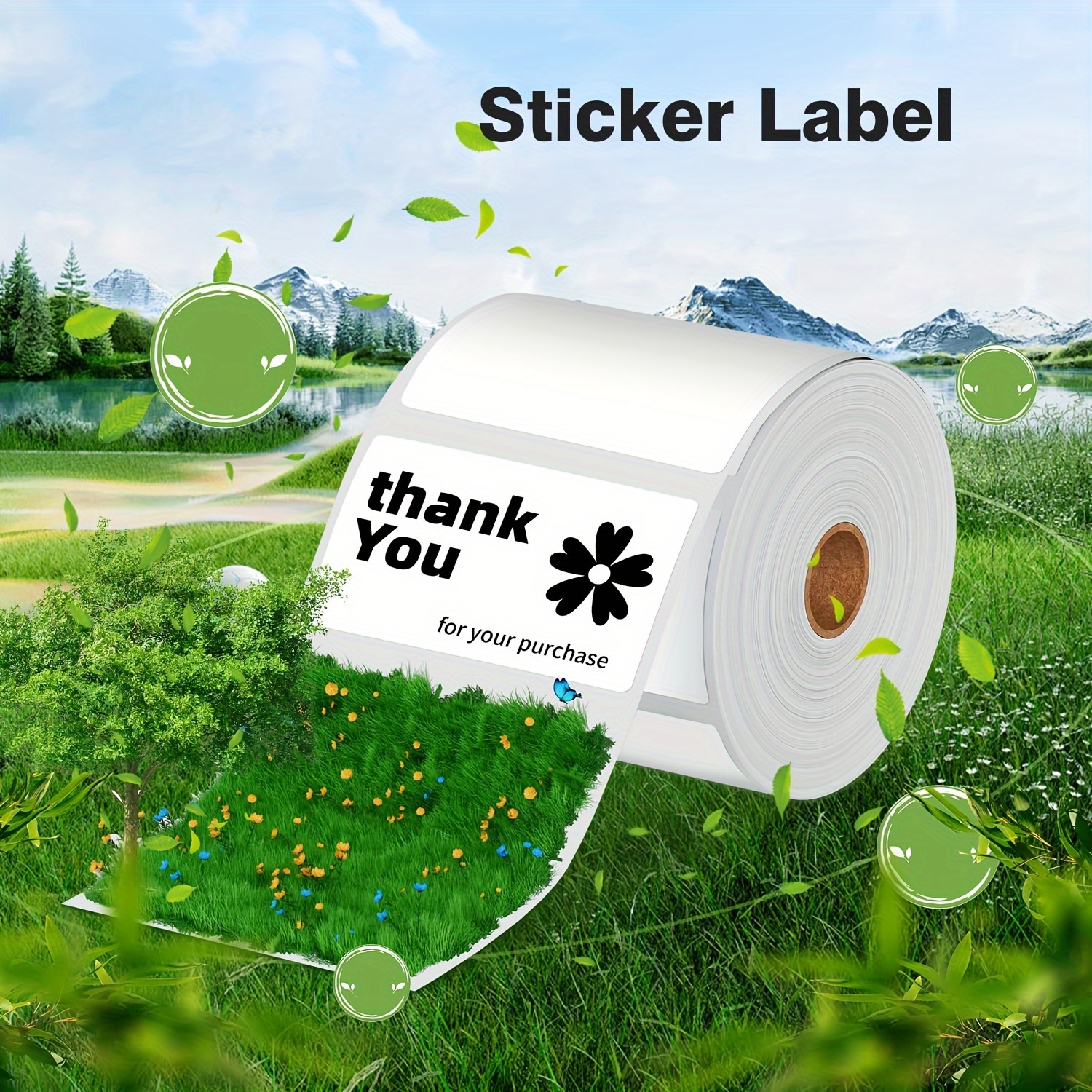 6-Roll Multi-Size Self-Adhesiv - مراجعة Label Maker Machine وسعره