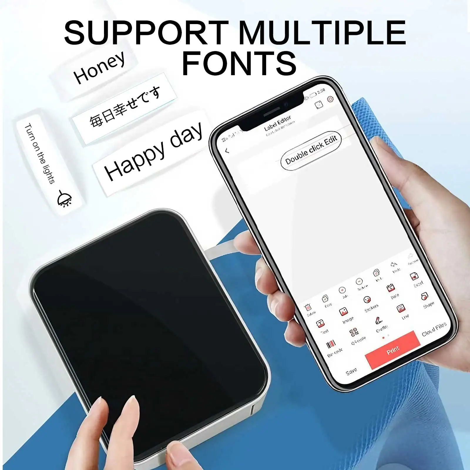 Wireless Portable Label Printe - مراجعة Label Maker Machine وسعره