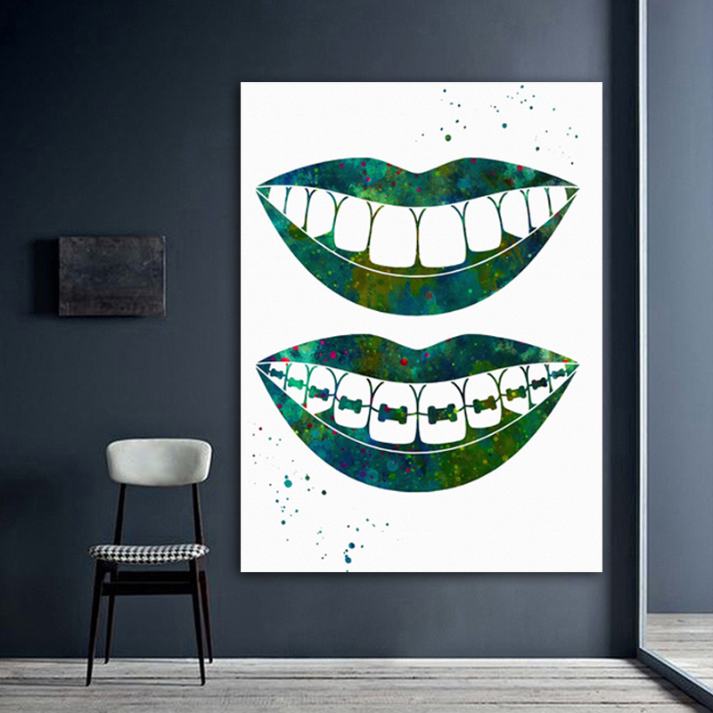 Laugh Teeth Print Surgical Ins - مراجعة Home Office York وسعره