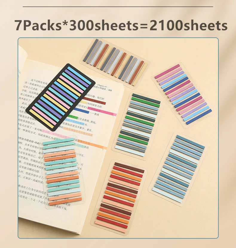 2100 Sheets Transparentes Stic - مراجعة Sticky Note Dispenser وسعره
