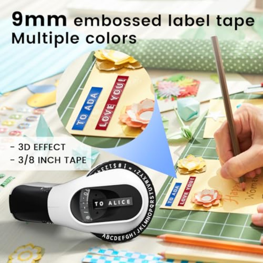 Label Maker, Vintage Embossing - مراجعة Label Maker Machine وسعره