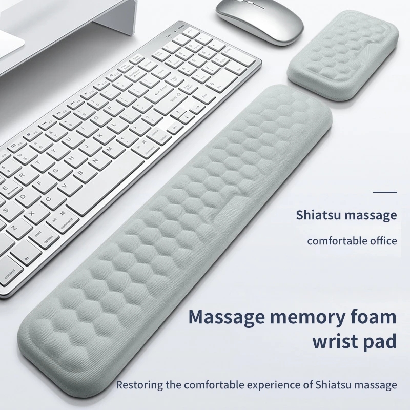Ergonomic Memory Foam Gaming D - مراجعة Wrist Rest Pad وسعره