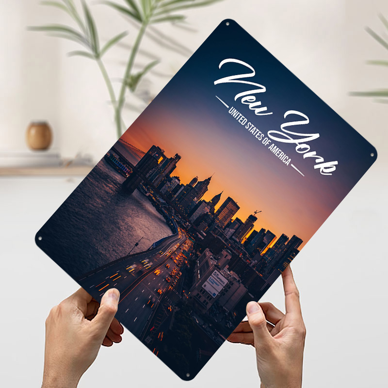 New York Printed Poster Custom - مراجعة Home Office York وسعره