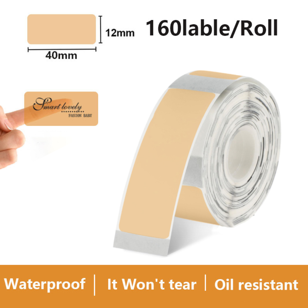Transparent Label Sticker 12*4 - مراجعة Label Maker Machine وسعره
