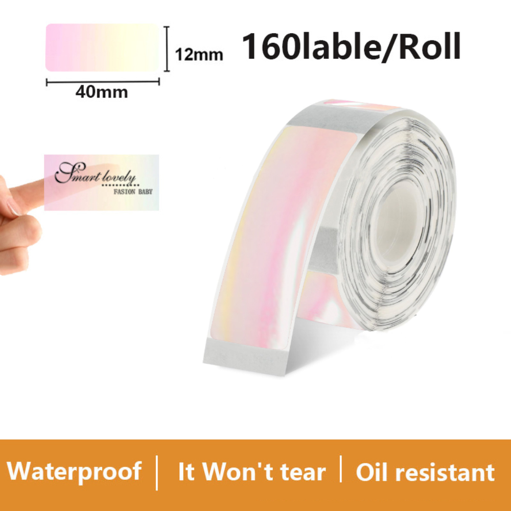 Transparent Label Sticker 12*4 - مراجعة Label Maker Machine وسعره