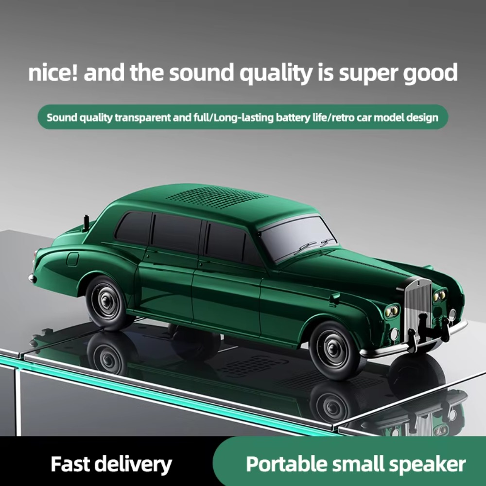 Vintage Style Classic Car Blue - مراجعة Home Office Amazon وسعره