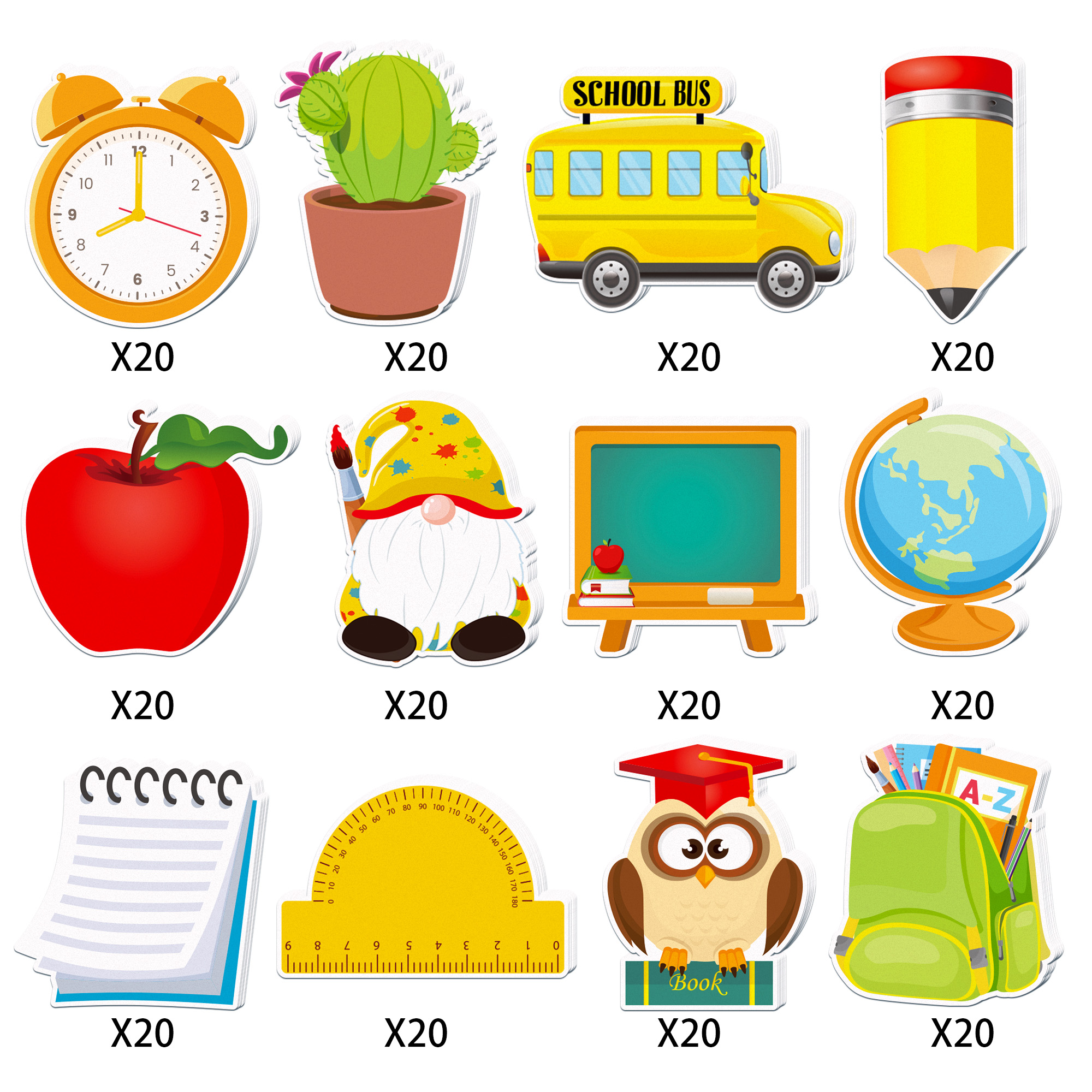 Back to School Theme Self-Adhe - مراجعة Sticky Note Dispenser وسعره