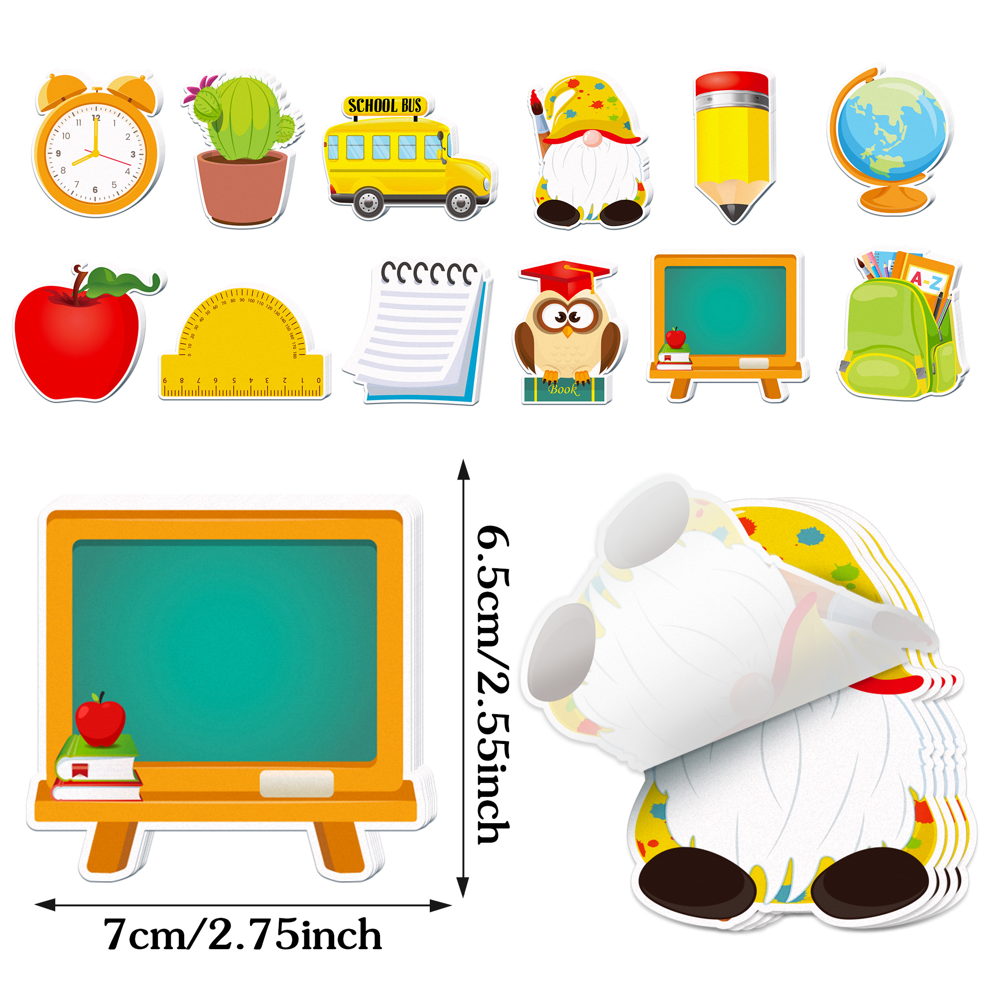 Back to School Theme Self-Adhe - مراجعة Sticky Note Dispenser وسعره