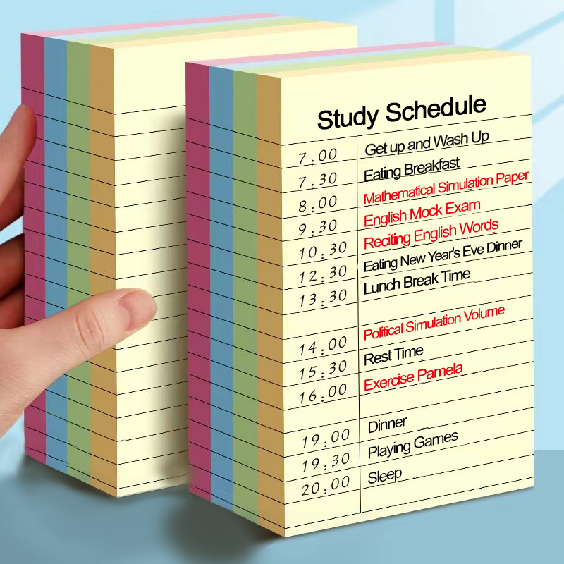 200sheets Line Sticky Notes 4  - مراجعة Sticky Note Dispenser وسعره