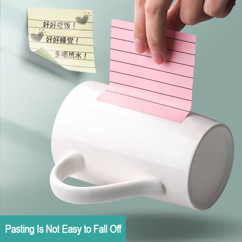 200sheets Line Sticky Notes 4  - مراجعة Sticky Note Dispenser وسعره