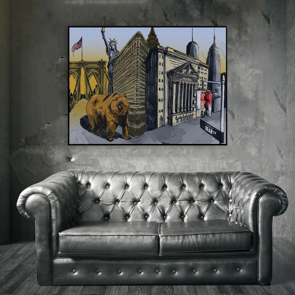 Bear Artwork | New York | Bear - مراجعة Home Office York وسعره
