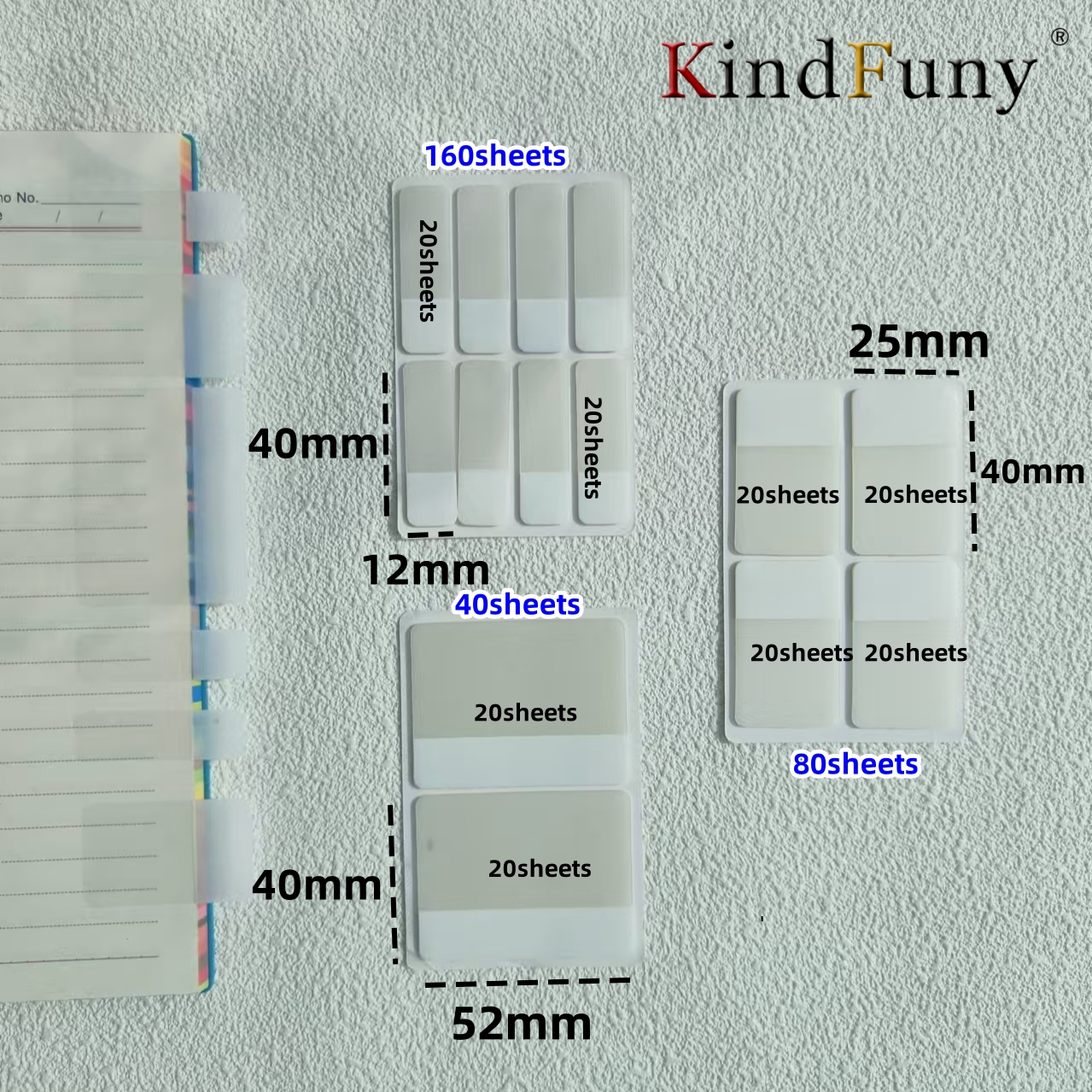 40/80/160 Sheets Transparent S - مراجعة Sticky Note Dispenser وسعره