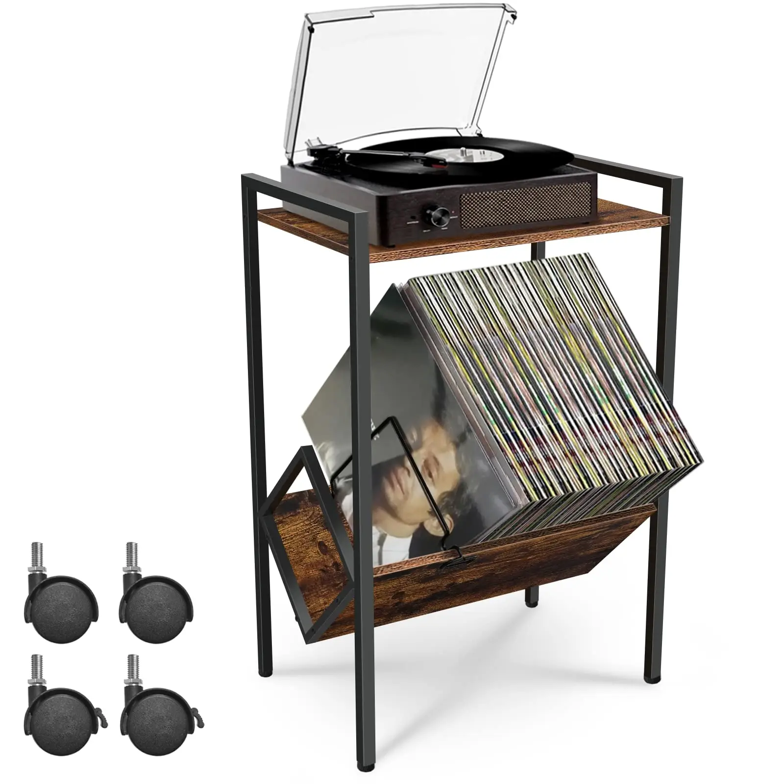 'Table Nightstand Up to 80 Alb - مراجعة Home Office Amazon وسعره