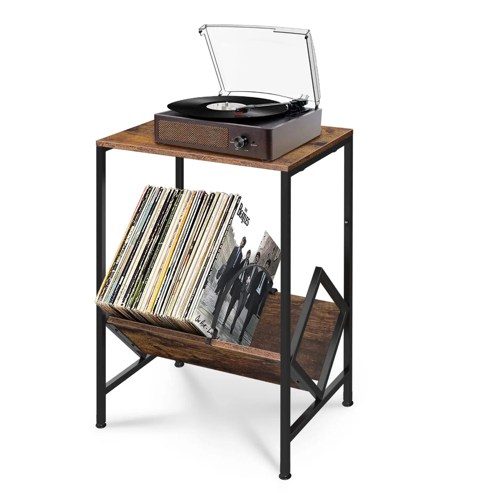 'Table Nightstand Up to 80 Alb - مراجعة Home Office Amazon وسعره