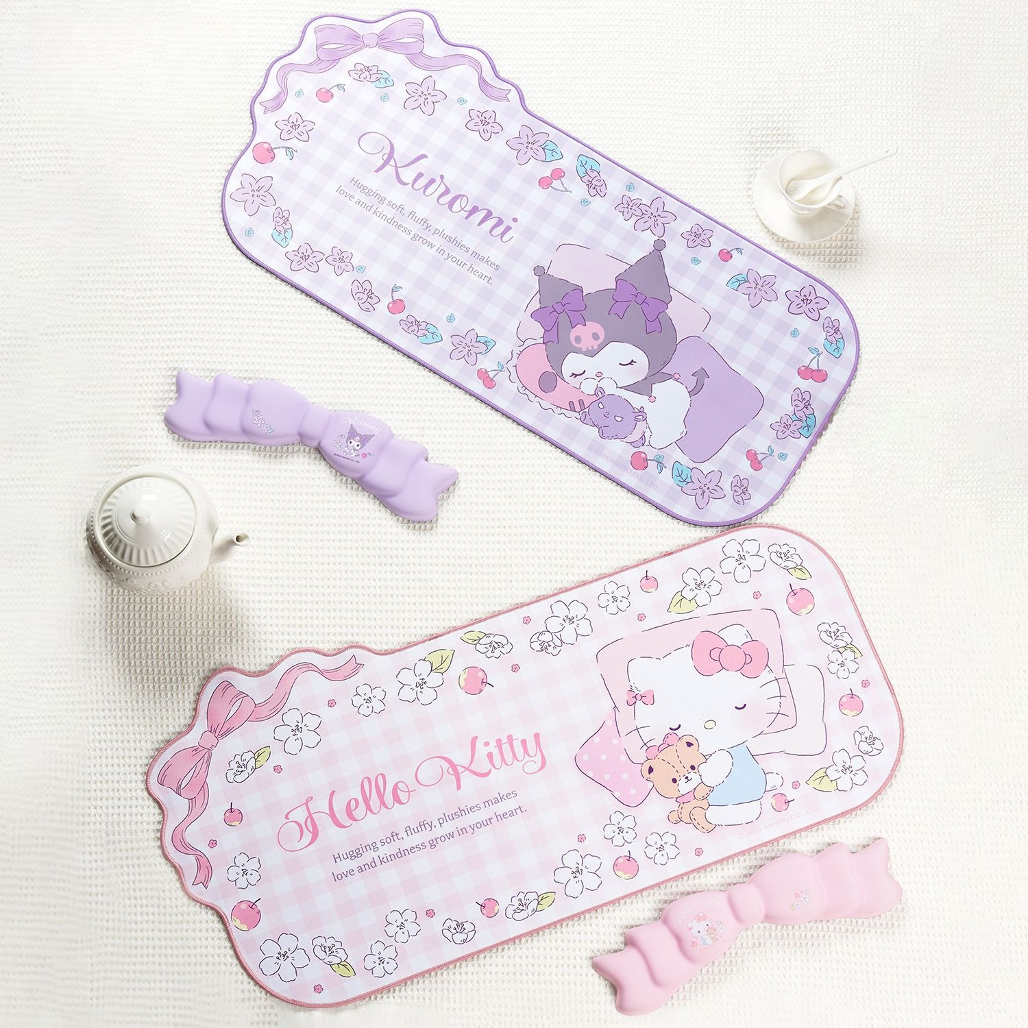 Anime Sanrio Kuromi Hello Kitt - مراجعة Wrist Rest Pad وسعره