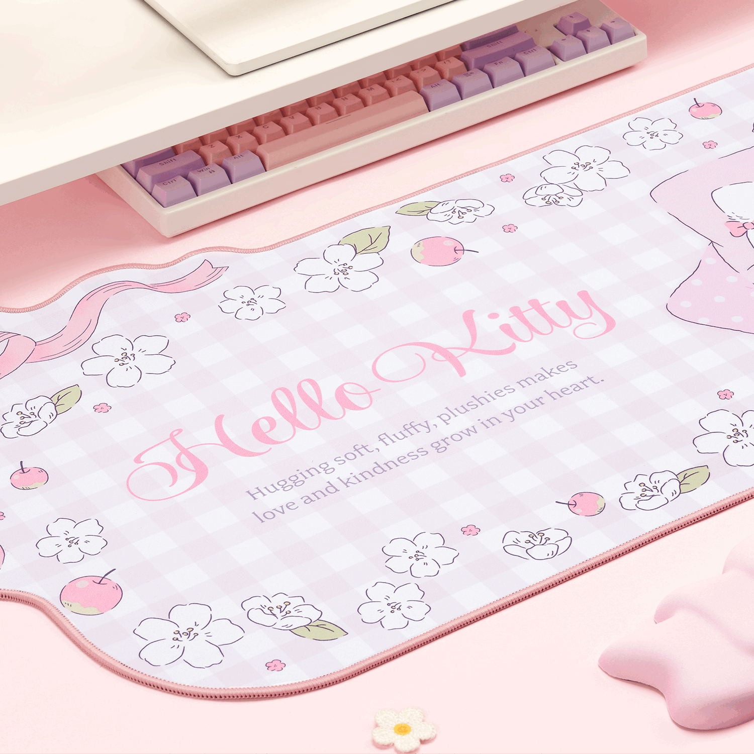 Anime Sanrio Kuromi Hello Kitt - مراجعة Wrist Rest Pad وسعره