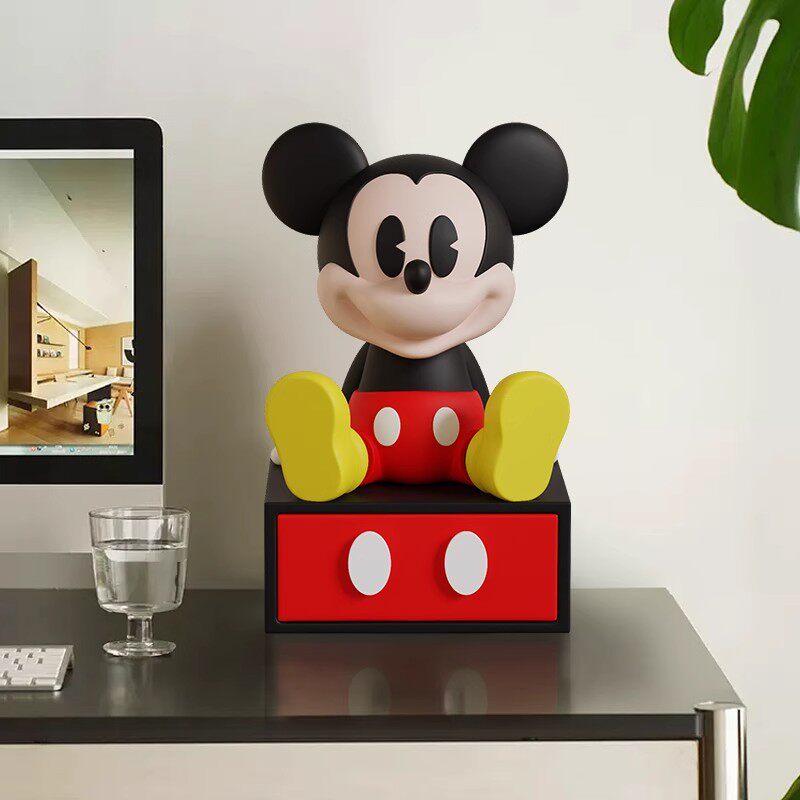 Cute Mouse Drawer Storage Box  - مراجعة Home Office Desk With Drawers وسعره