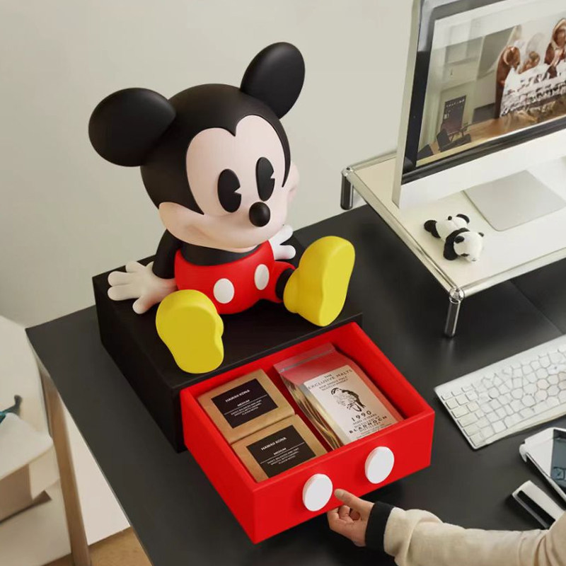 Cute Mouse Drawer Storage Box  - مراجعة Home Office Desk With Drawers وسعره