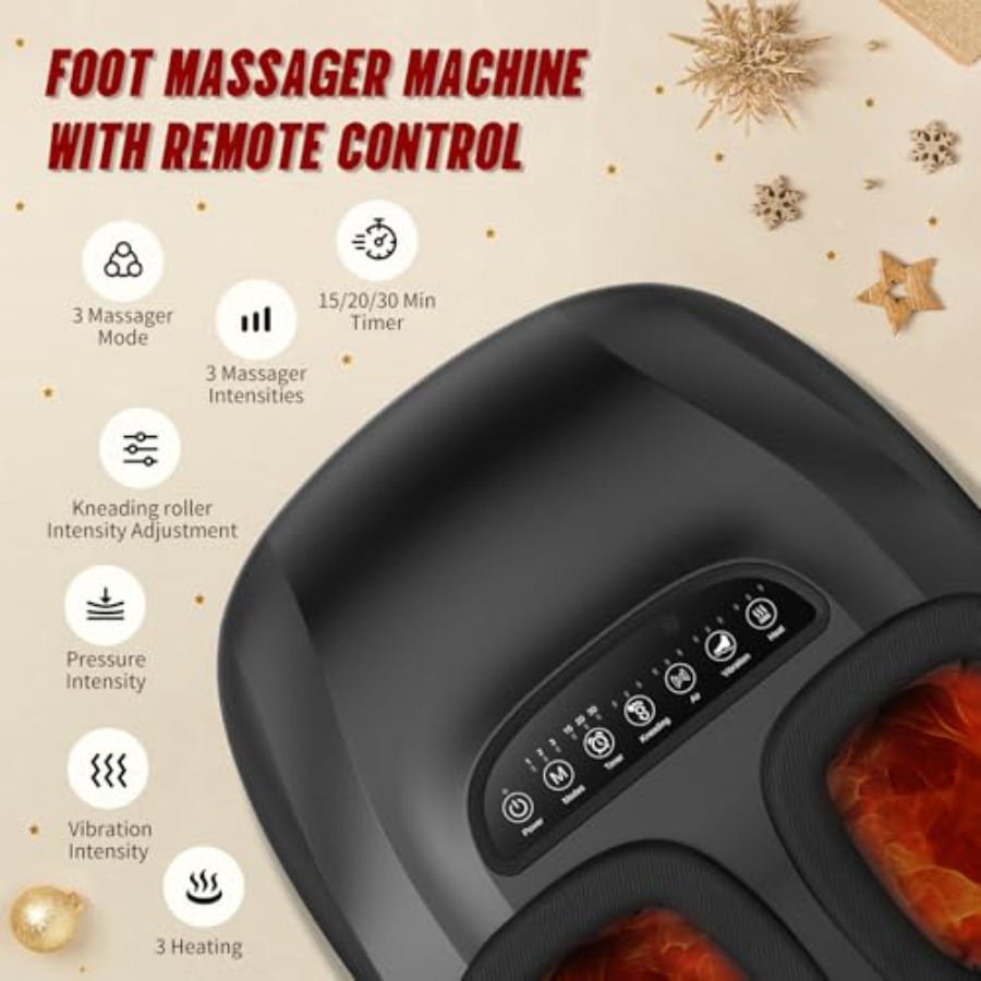 Shiatsu Foot Massager Machine  - مراجعة Home Office Alternative وسعره