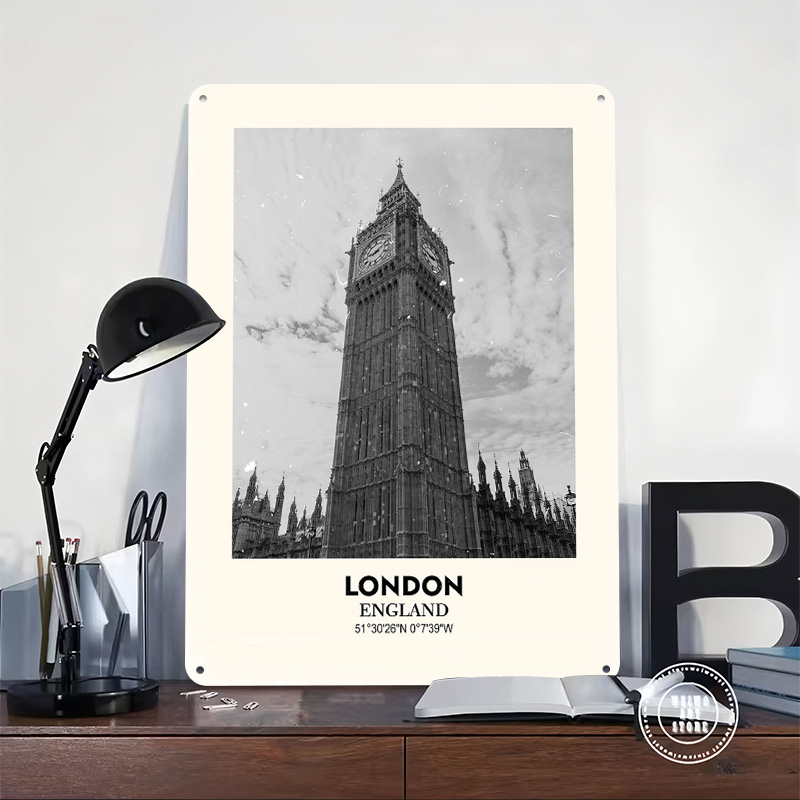 London Big Ben Printed Poster  - مراجعة Home Office Of London وسعره