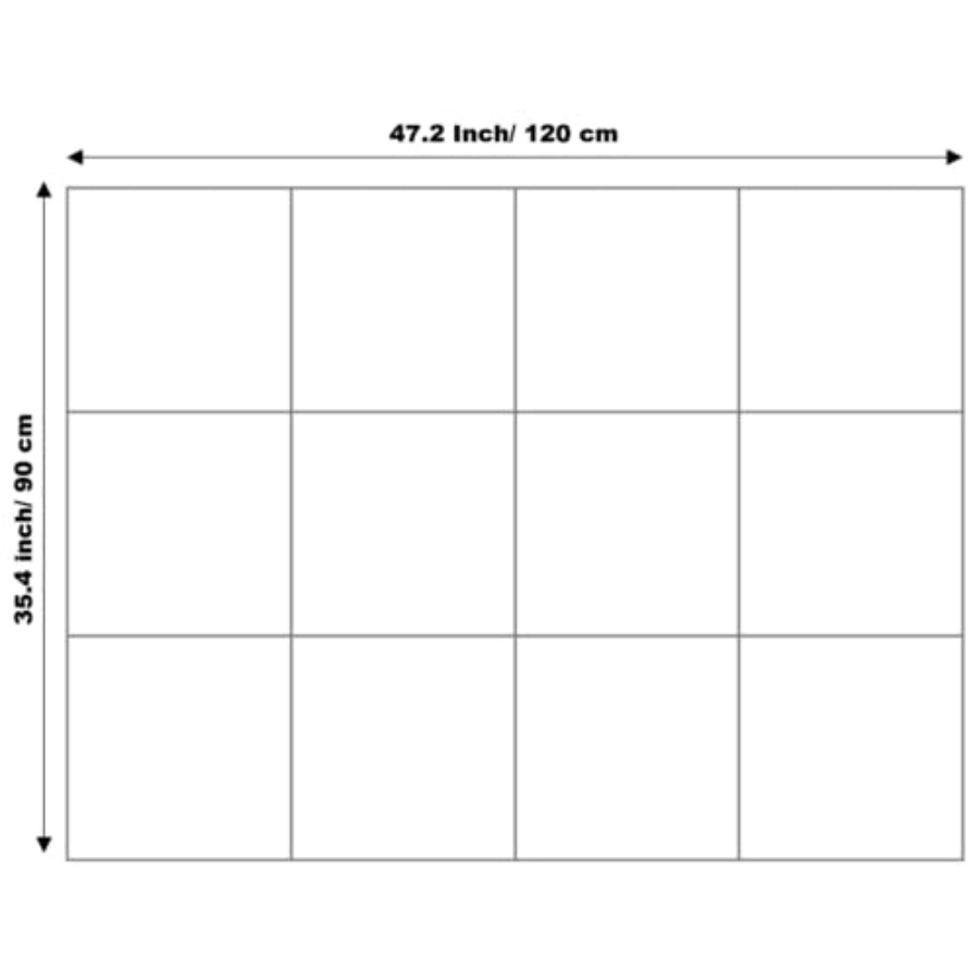 White Cork Board Tiles Large C - مراجعة Home Office Alternative وسعره