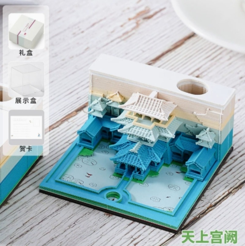 3D Memo Pad Paper Art, Astrona - مراجعة Home Office Architecture وسعره