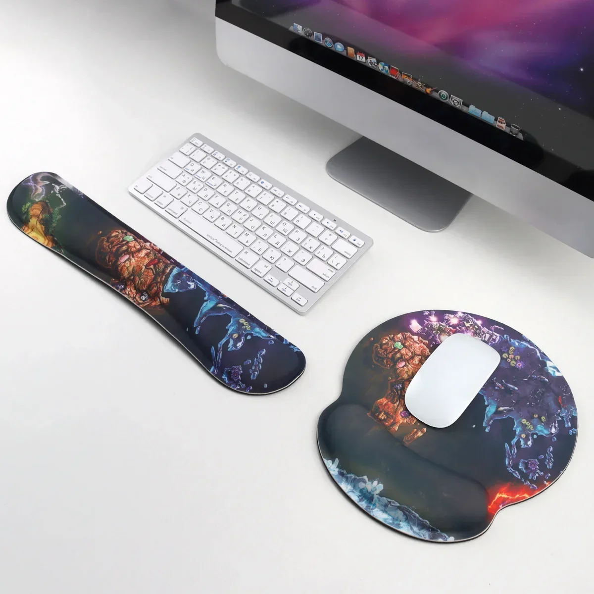 Non-Slip Mouse Pad Portable Si - مراجعة Wrist Rest Pad وسعره
