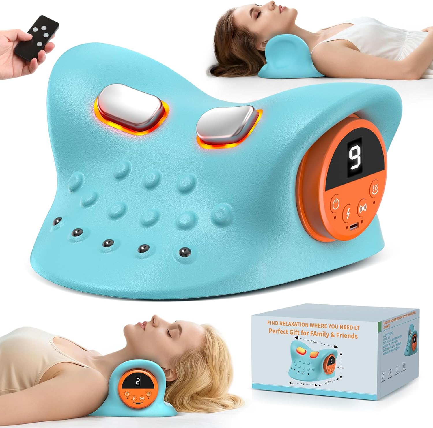4-in-1 Neck & Shoulder Massage - مراجعة Home Office Alternative وسعره