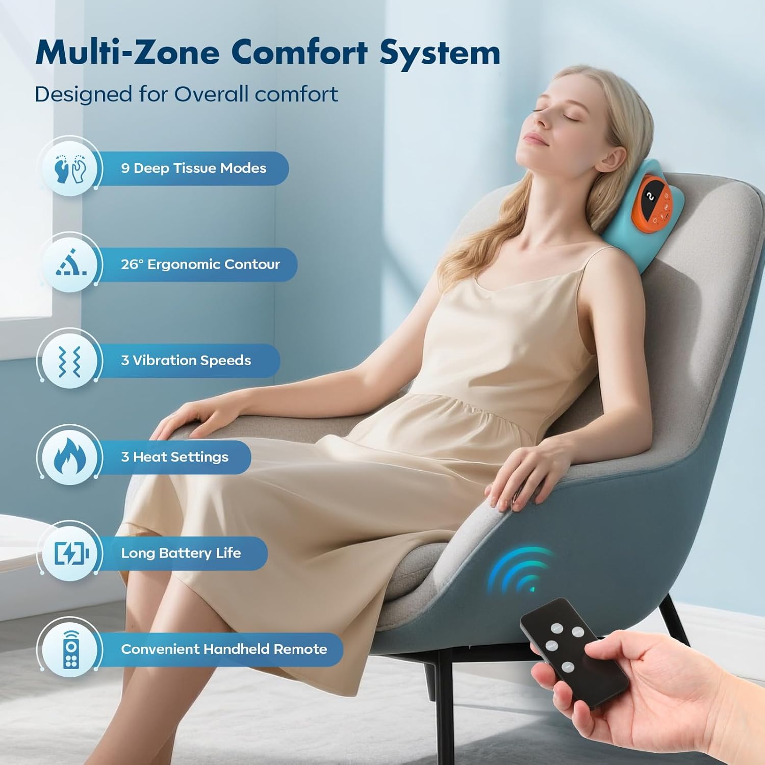 4-in-1 Neck & Shoulder Massage - مراجعة Home Office Alternative وسعره