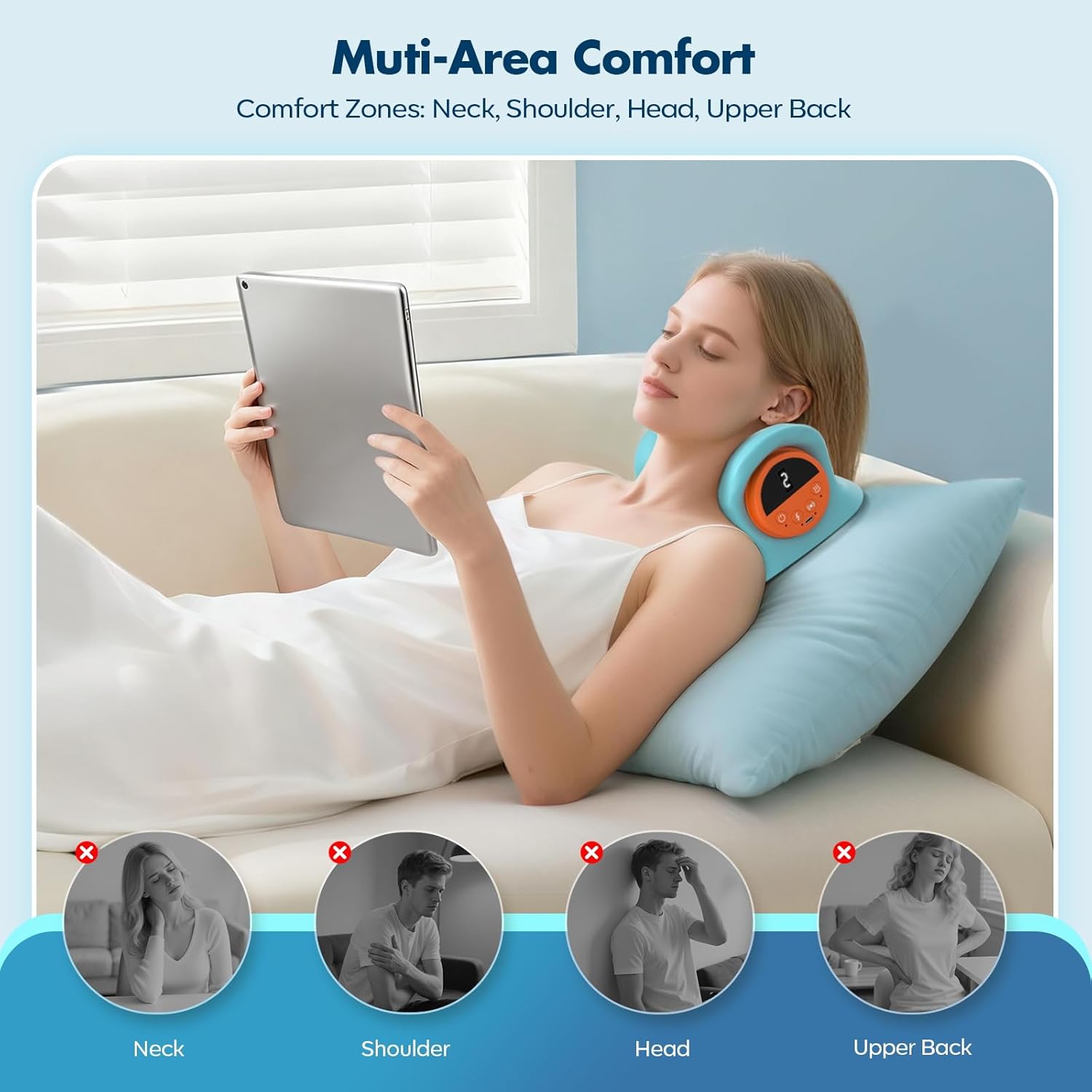 4-in-1 Neck & Shoulder Massage - مراجعة Home Office Alternative وسعره
