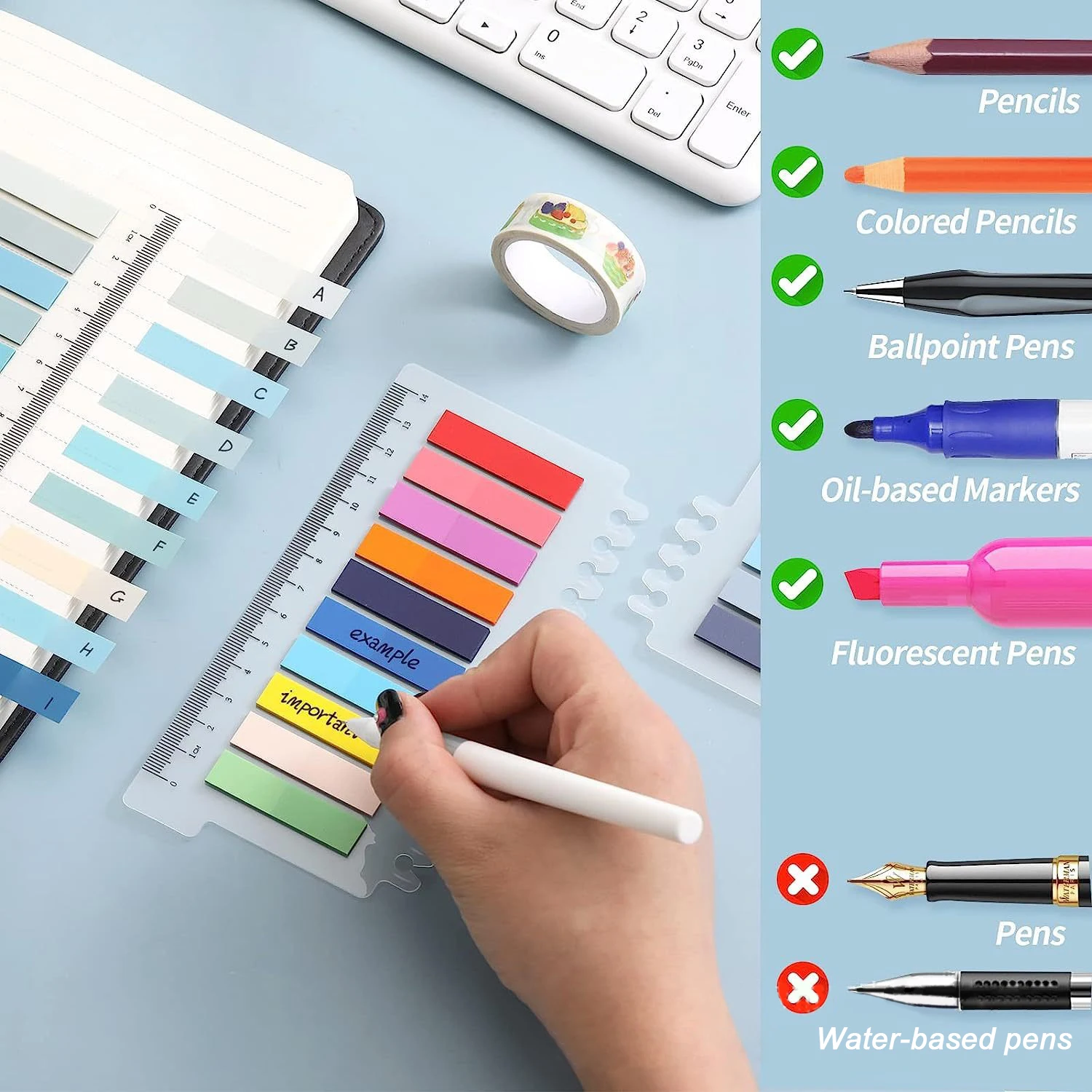 200 Sheets Transparent Sticky  - مراجعة Sticky Note Dispenser وسعره