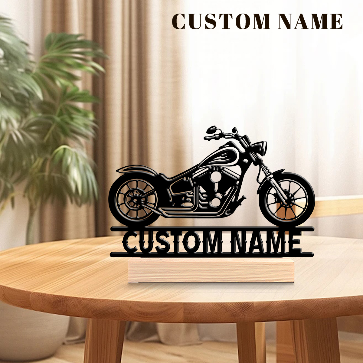 1Pc Csutom Name Road Motorbike - مراجعة Home Office Gifts وسعره
