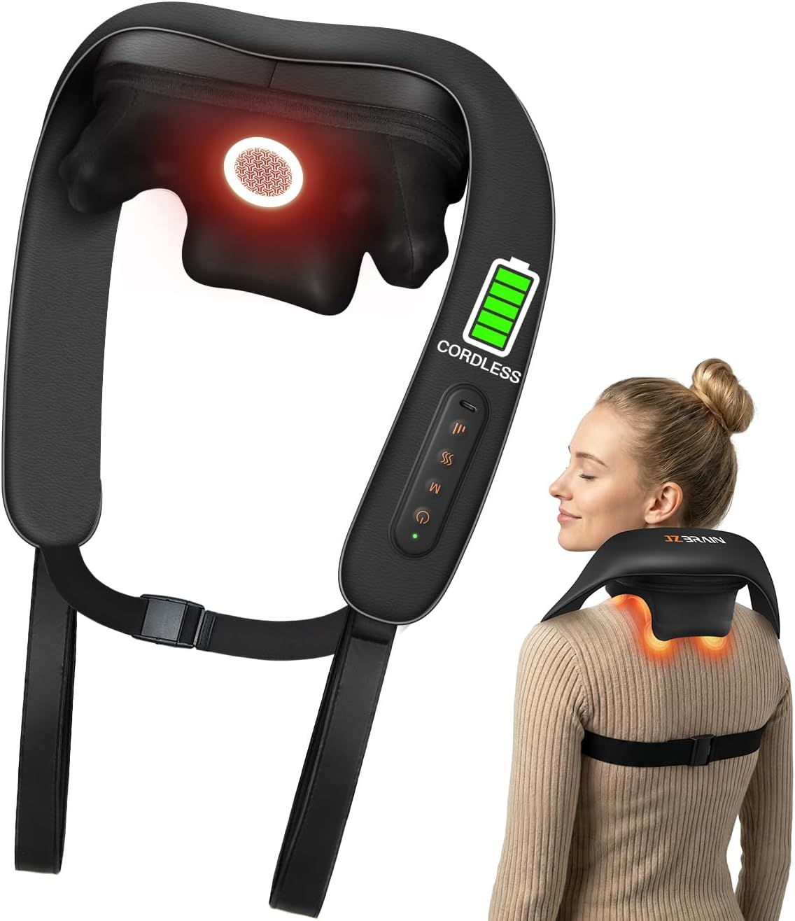Neck Massager with Heat: Cordl - مراجعة Home Office Alternative وسعره