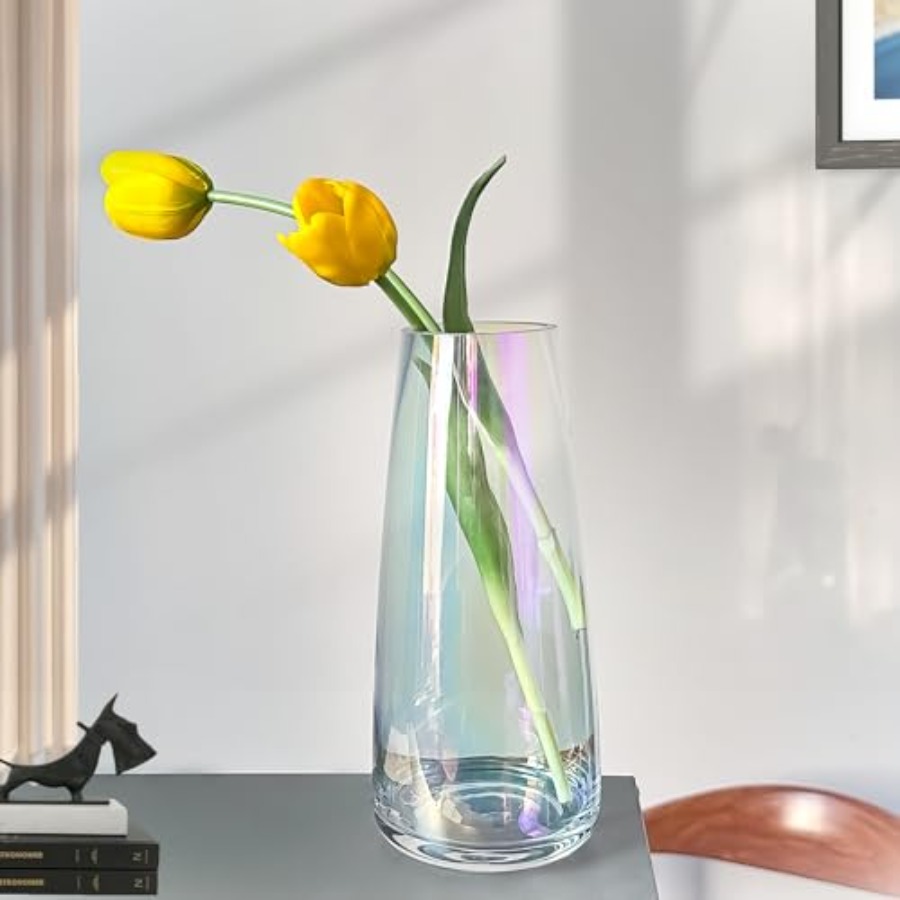 Flower Vase Modern Home Decor  - مراجعة Home Office With Library وسعره