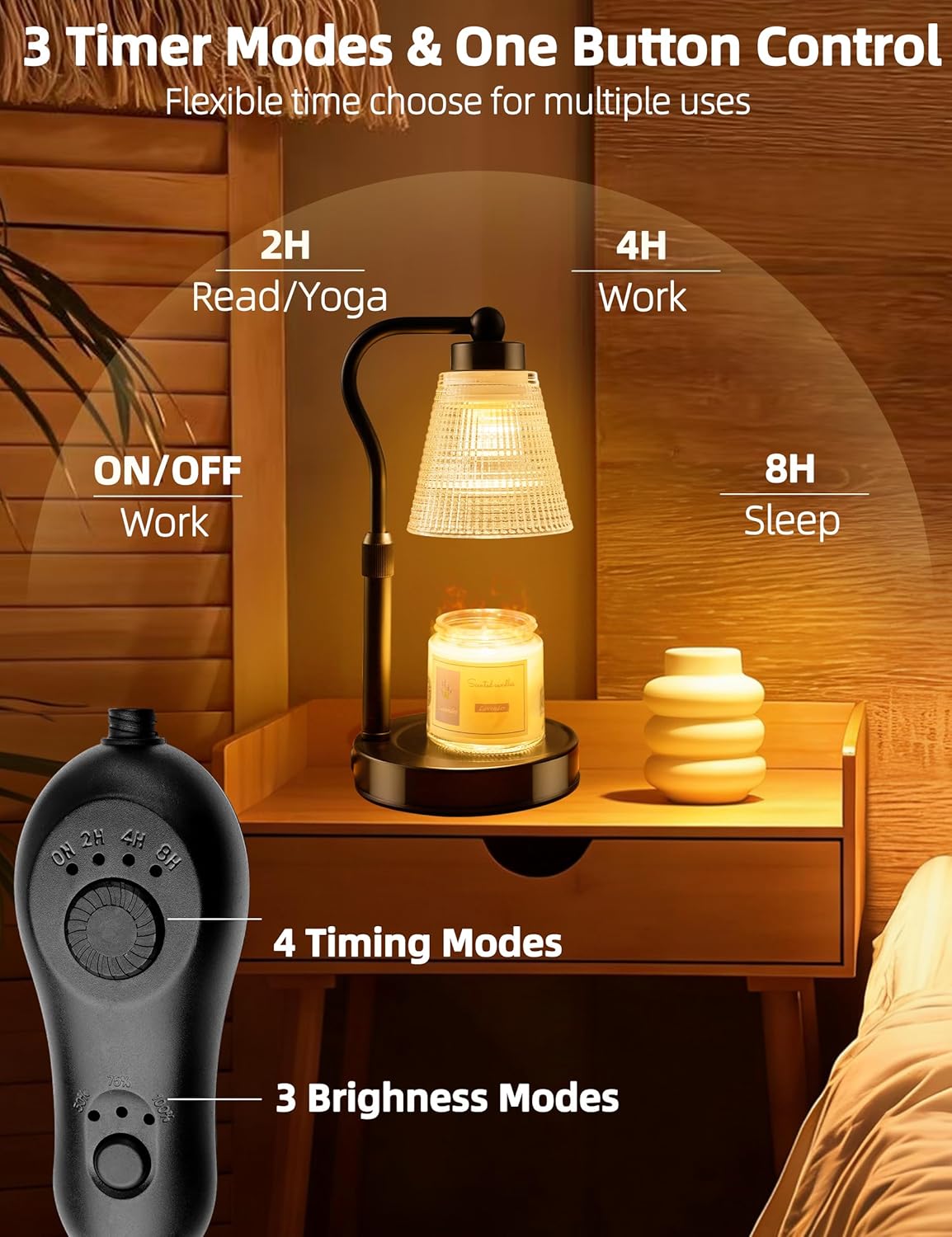 Candle Warmer Lamp for Jar Can - مراجعة Home Office Gifts وسعره